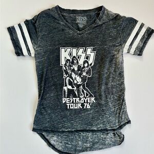 KISS Rock Band GraphicbT-Shirt Sz Large